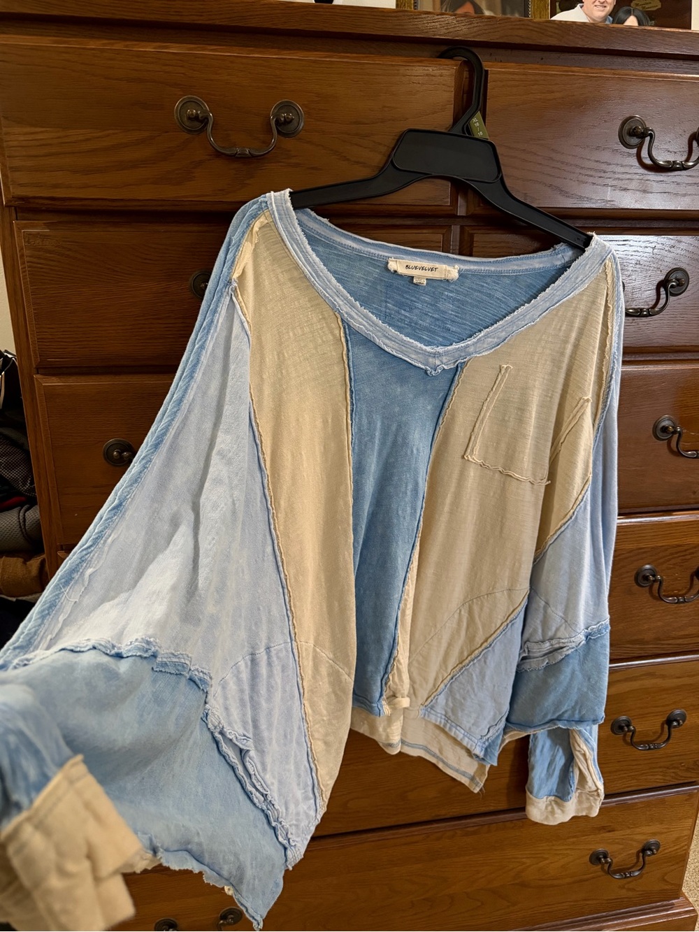 Blue Velvet top - Picture 3 of 10